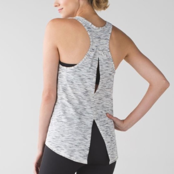 Lululemon Salute the Sun Tank Grey - Picture 1 of 9